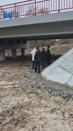 Важный мост отремонтировали в Козельском округе