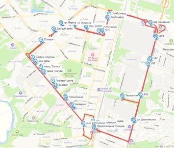 В Обнинске изменятся автобусные маршруты из-за ремонта на Калужской