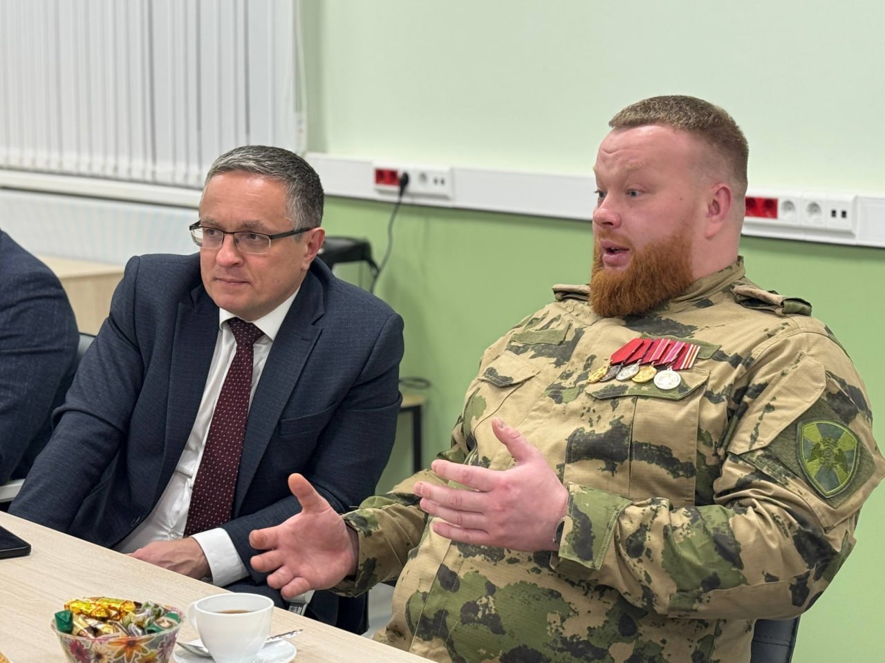 Дмитрий Денисов: В честь Дня Героев Отечества встретился с ветеранами и участниками СВО Дмитрий Денисов: В честь Дня Героев Отечества встретился с ветеранами и участниками СВО