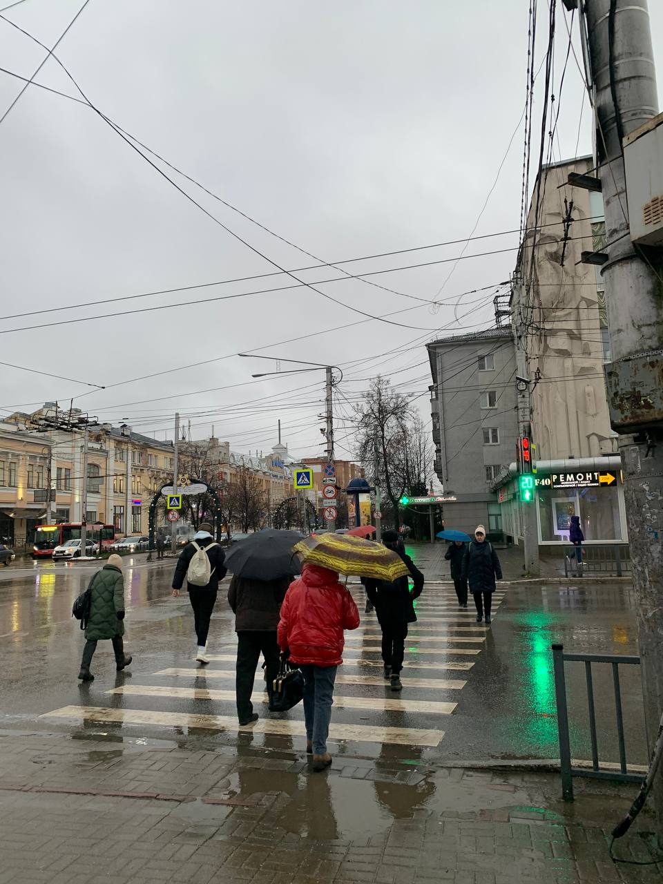 Сегодня в Калуге прогнозируют слабый снег с дождем