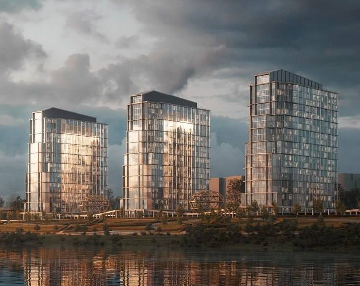 Высотки могут появиться на берегу Оки в Калуге