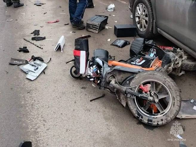 В Калуге за вечер произошли два ДТП с участием электровелосипедов