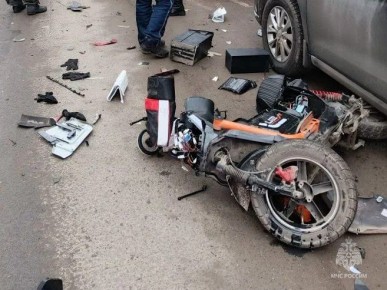 Два ДТП с электровелосипедами зафиксировали в Калуге за один вечер