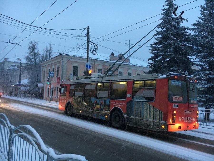 В Рождественскую ночь троллейбусы развезут калужан по домам