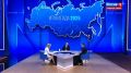 Началась Прямая линия с Владимиром Путиным