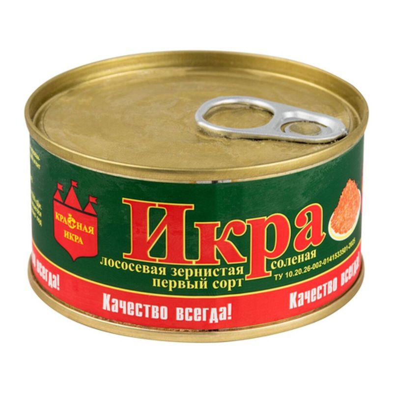 Кишечную палочку в лососевой икре пяти марок обнаружило Роскачество