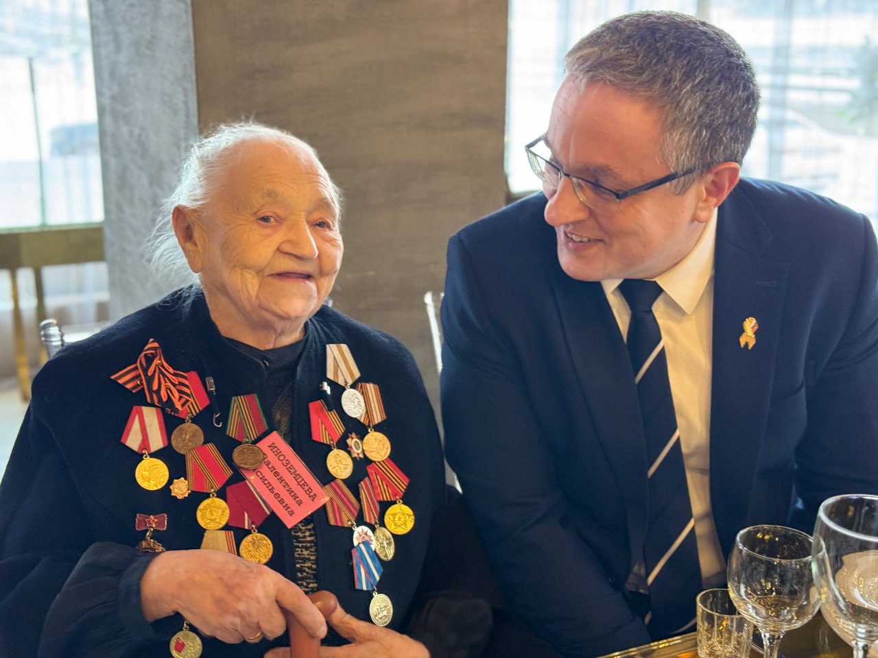 Дмитрий Денисов: По доброй традиции, в День освобождения Калуги от немецко-фашистских захватчиков состоялся приём ветеранов и защитников нашего времени