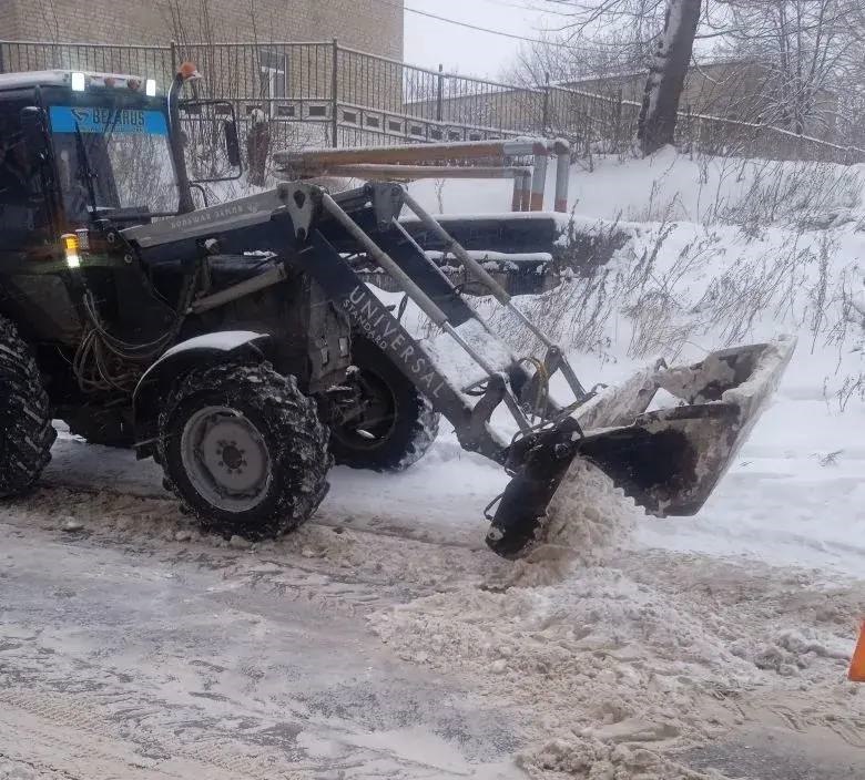 С улиц Калуги за сутки вывезено более двух тысяч кубометров снега