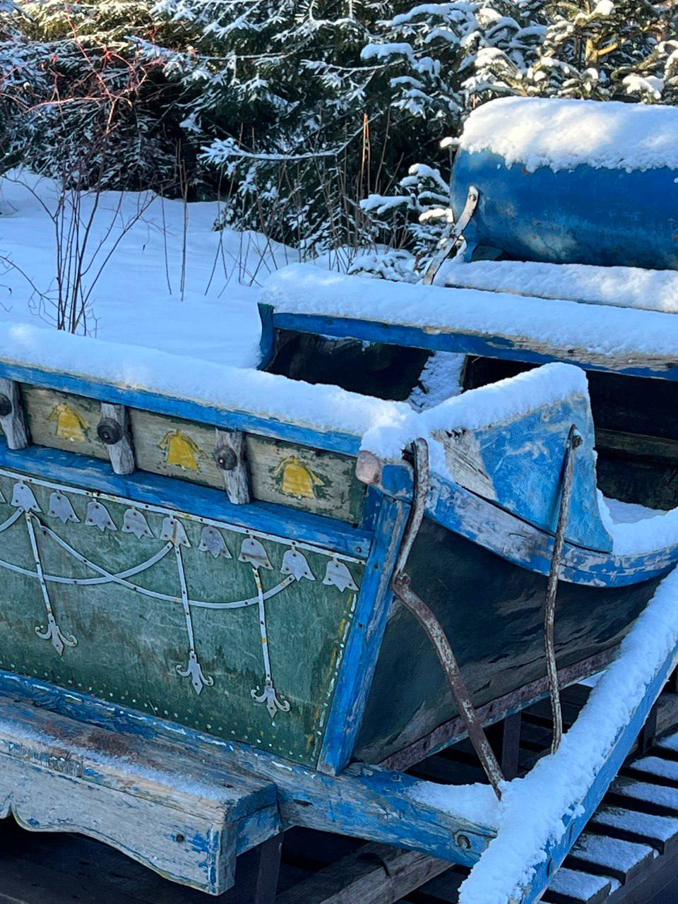 В Тарусе проходит Фестиваль саней