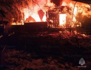 В деревне Калужской области ликвидировали пожар
