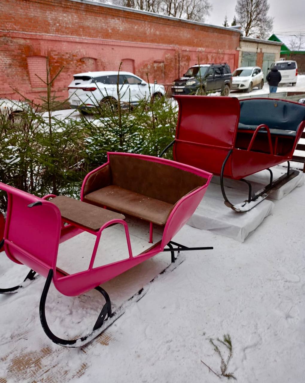 В Тарусе проходит Фестиваль саней В Тарусе проходит Фестиваль саней