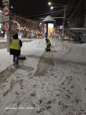 Дмитрий Денисов: Уборка городских улиц не останавливается