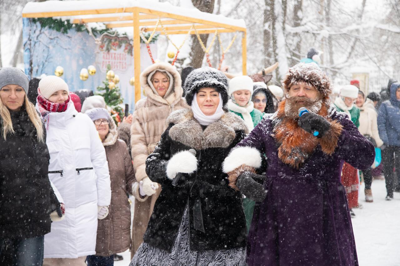 Калужане отпраздновали Рождество народными гуляними