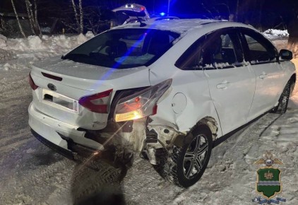 В Калужской области столкнулись две иномарки