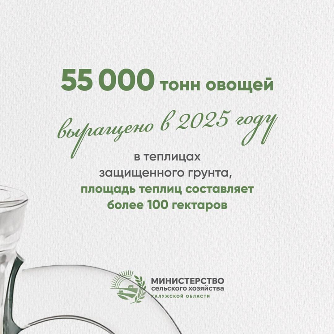 Минсельхоз Калужской области поделился главными достижениями АПК за 2025 год Минсельхоз Калужской области поделился главными достижениями АПК за 2025 год