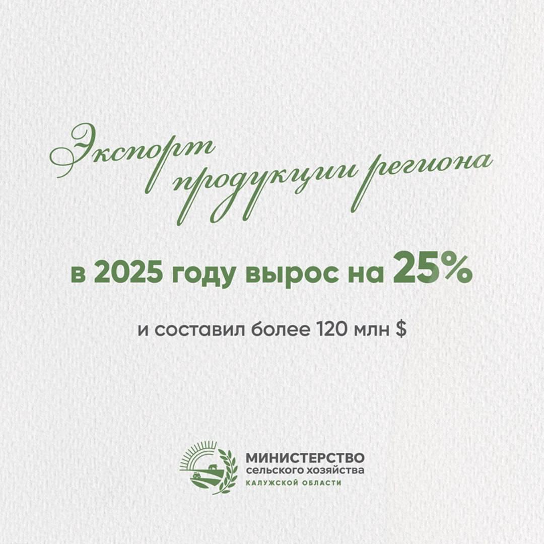 Минсельхоз Калужской области поделился главными достижениями АПК за 2025 год Минсельхоз Калужской области поделился главными достижениями АПК за 2025 год