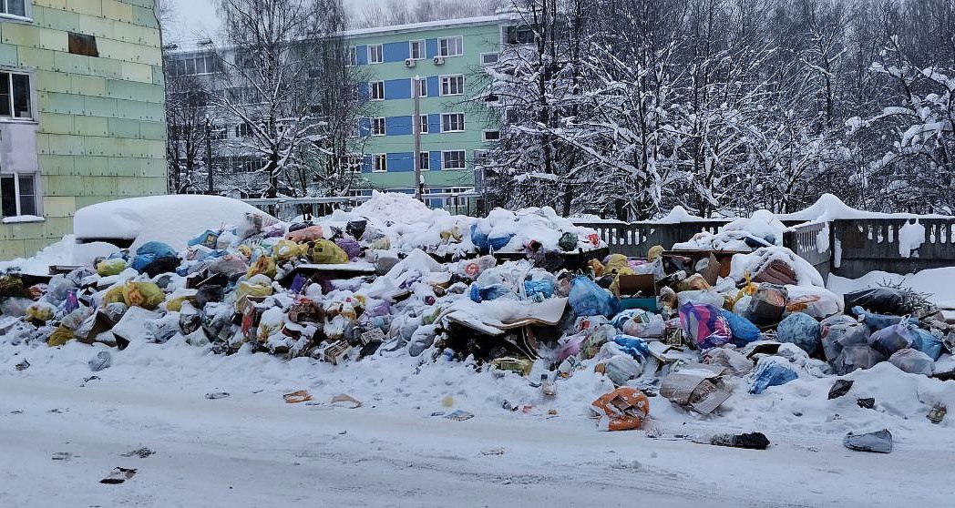 В Калуге расчистили 46 переполненных мусорных площадок