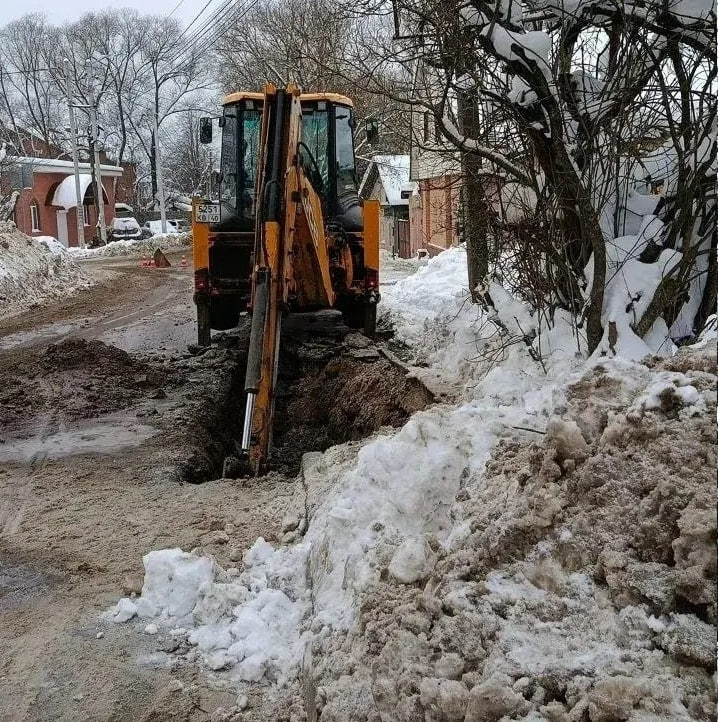 Авария оставила без воды три калужских микрорайона
