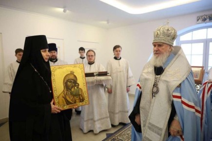 30-летие со дня начала восстановления Казанского девичьего монастыря отметили в Калуге