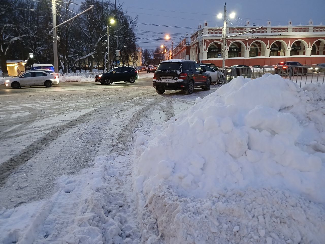 В Калуге установили рекорд по вывозу снега