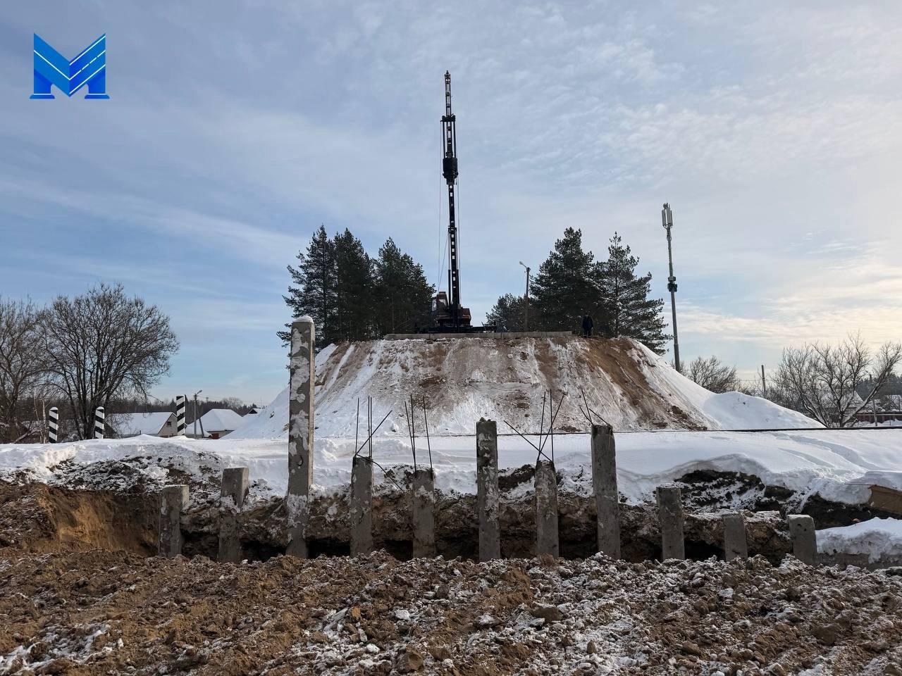 Реконструкцию моста в Людинове планируют завершить в конце 2026 года