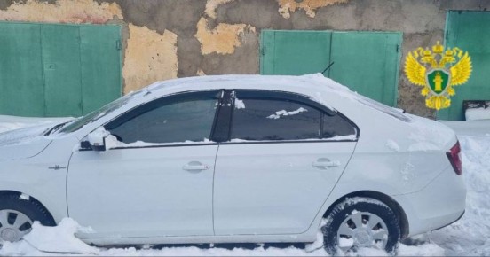 В Калужской области арестовали автомобиль водителя за повторную пьяную езду