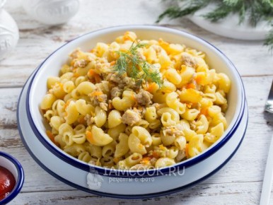 Макароны по-флотски с кабачками и фаршем — простое блюдо для ясного ужина
