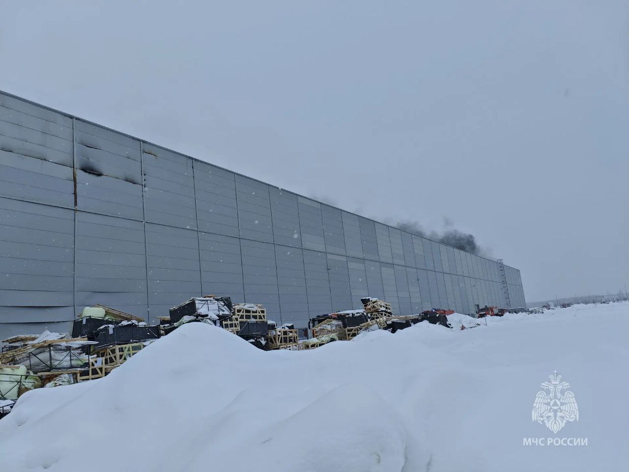 В МЧС назвали предварительную причину пожара В МЧС назвали предварительную причину пожара