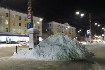 Калужская область оказалась лидером по высоте снежного покрова