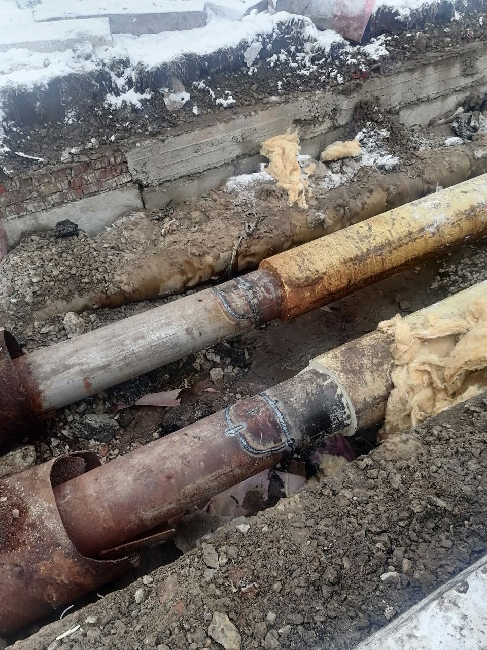 Дмитрий Денисов: Сварочные работы на улице Салтыкова-Щедрина завершены, идёт заполнение системы теплоснабжения