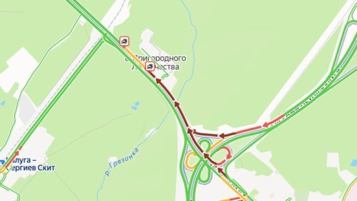 В Калуге авария заблокировала выезд из города