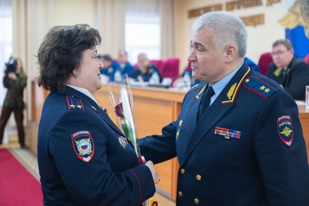 Владислав Шапша: Сотрудники полиции Калужской области грамотно и четко выполняют свои обязанности, отметил Глава ГИБДД России Михаил Черников