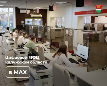 Записаться в МФЦ можно через мессенджер MAX