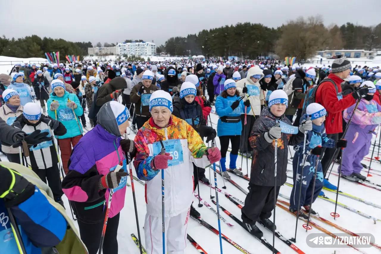 4 тысячи калужан пробежали «Лыжню России» 4 тысячи калужан пробежали «Лыжню России»