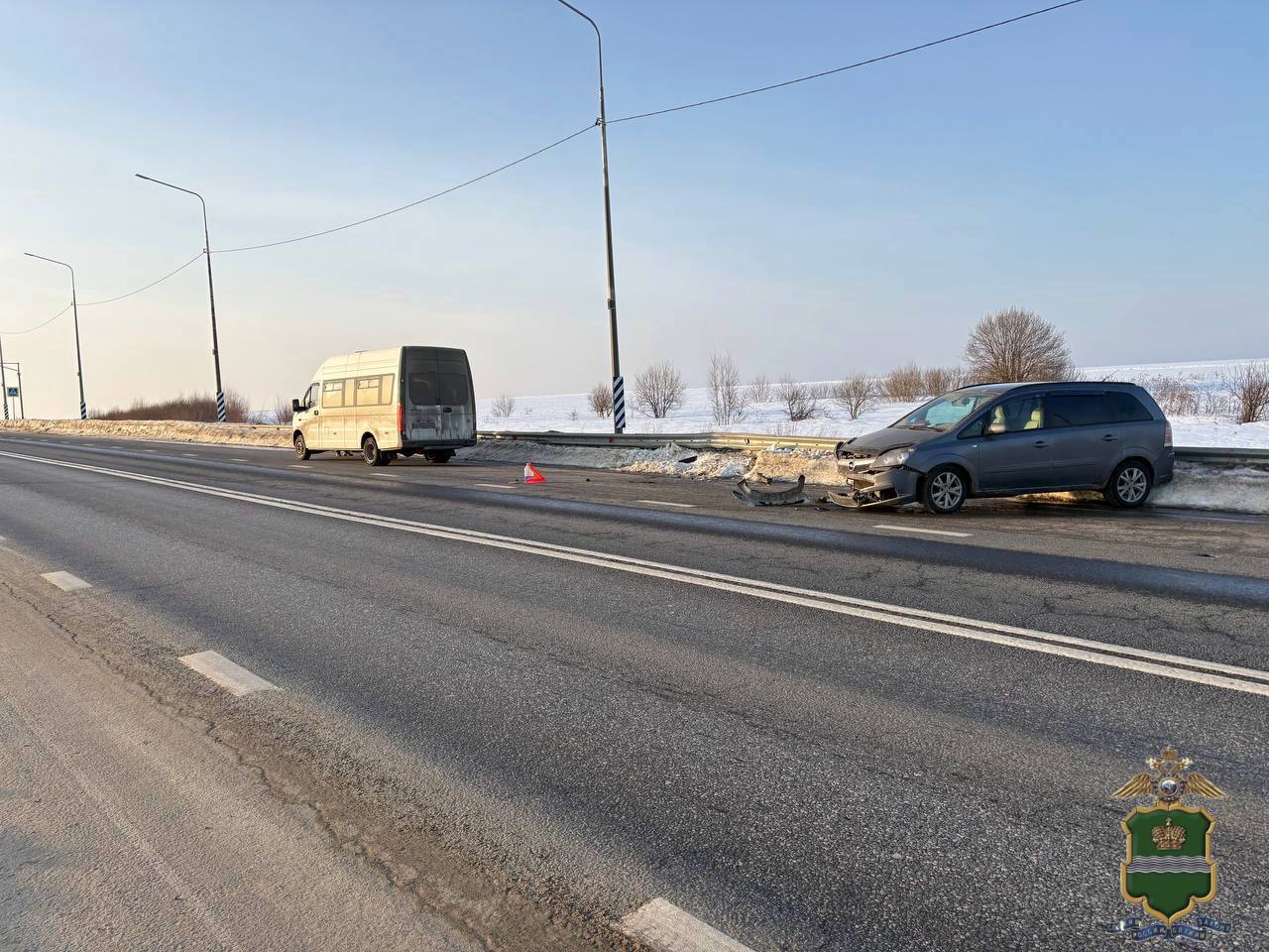01 марта 2026 года на территории Калужской области зарегистрировано 3 дорожно-транспортных происшествия, в результате которых 5 человек получили травмы различной степени тяжести