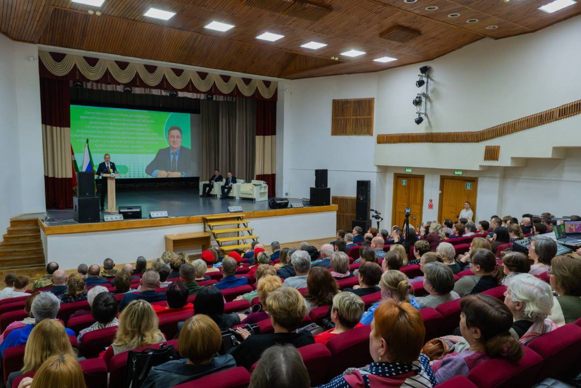 Глава Ульяновского района представил отчёт о развитии муниципалитета в 2025 году