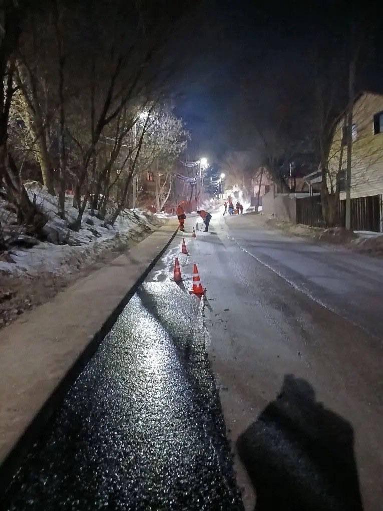 За неделю ямочный ремонт сделан на пяти улицах Калуги За неделю ямочный ремонт сделан на пяти улицах Калуги