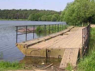 В Калуге разберут понтонный мост на Яченском водохранилище