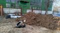 В Калуге на Пухова образовалась свалка из грунта