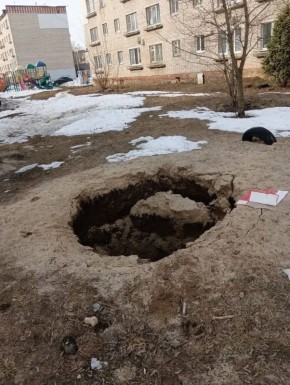 Обрушение канализационного коллектора произошло в Калуге