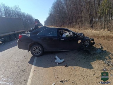 Водитель легковушки погиб в ДТП с фурой в Барятинском округе