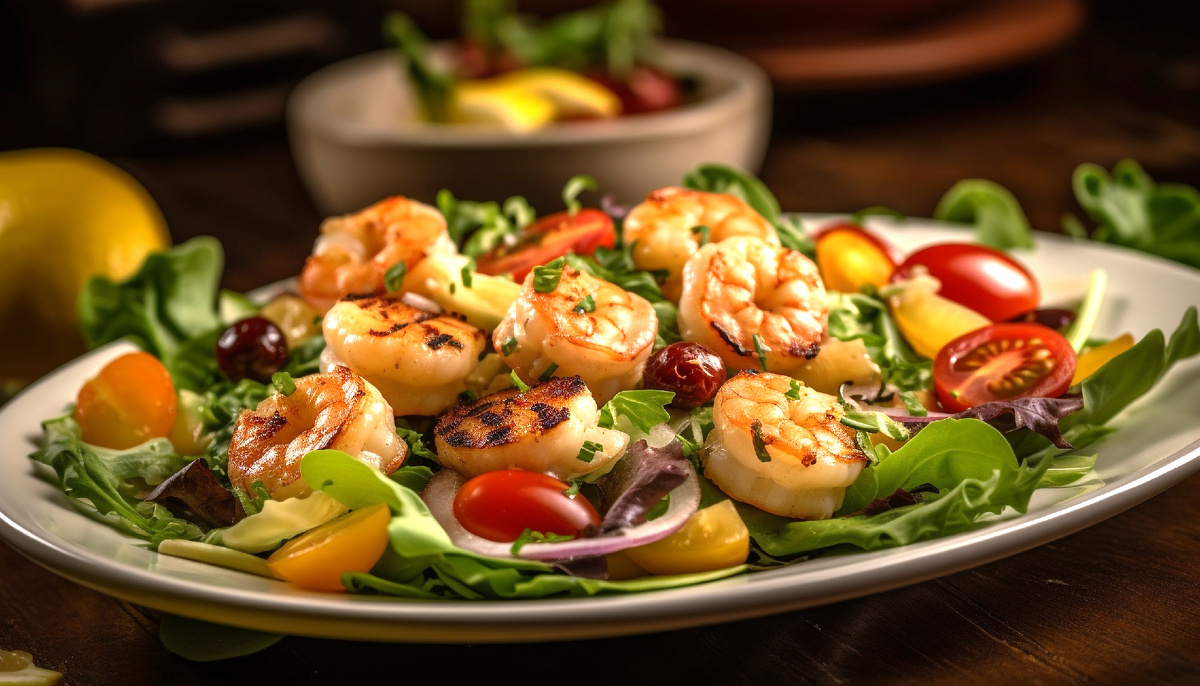 Салаты с креветками: от тайских вкусов до обновленных классиков