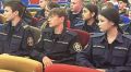 Сотрудница следственного управления рассказала кадетам подшефной школы об опасности вовлечения в противоправную деятельность