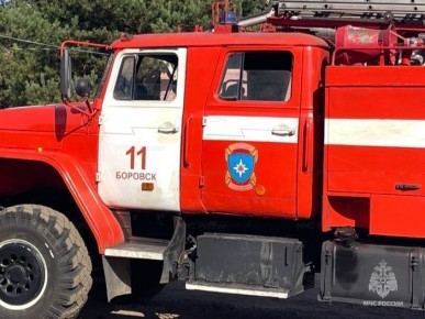 В деревне Комлево ликвидировали пожар в квартире