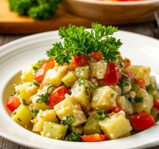 Салат «Столичный»: Вкусный путь к семейным традициям