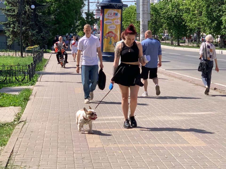 Калугу плавит: хроники знойного дня Калугу плавит: хроники знойного дня