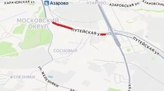 В Калуге вечером 20 мая снова перекроют улицу Путейскую