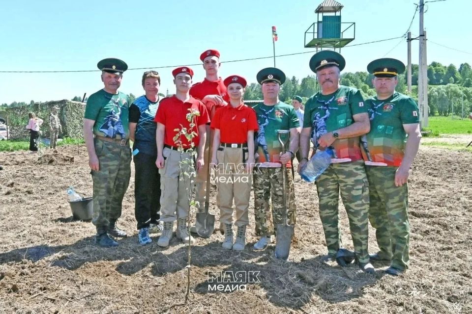 Первый в России «Пограничный Сад Памяти» высадили в Калужской области Первый в России «Пограничный Сад Памяти» высадили в Калужской области