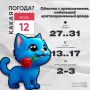 Доброе утро, калужане!. Сегодня синоптики обещают облачную погоду с прояснениями и небольшим кратковременным дождем