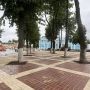 В Людиново завершается благоустройство сквера Тружеников тыла